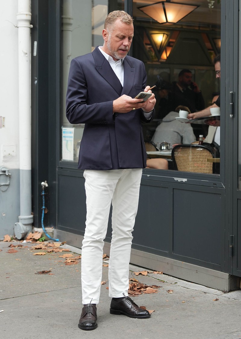 イタリア メンズファッション スナップ コーディネート イケオジ ちょい悪おやじ LEON 