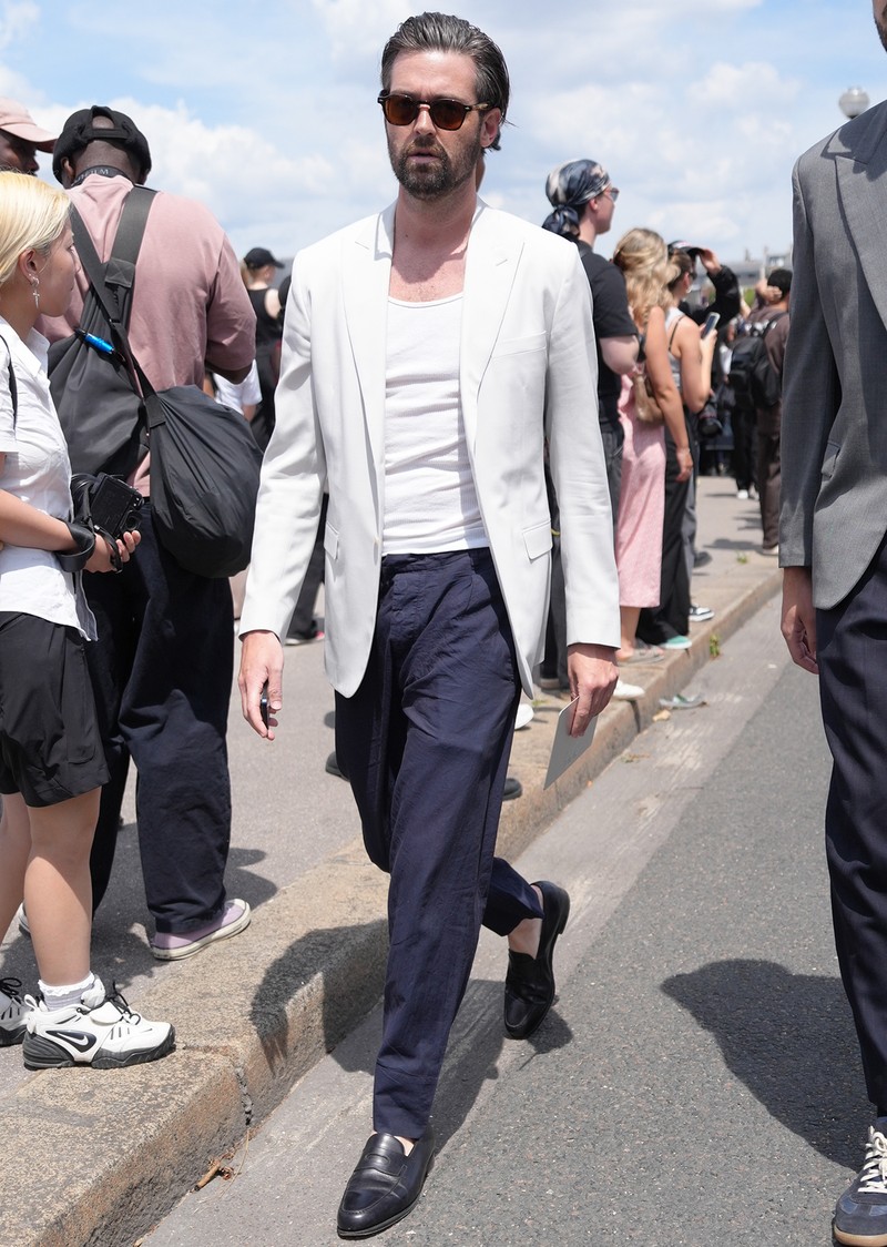 イタリア メンズファッション スナップ コーディネート イケオジ ちょい悪おやじ LEON