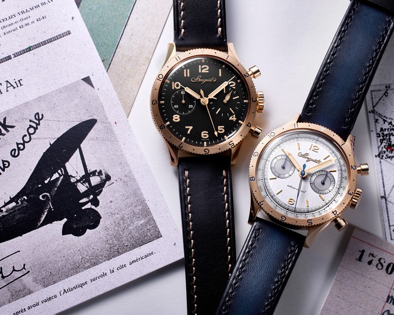 「タイプ ⅩⅩ 2075」(Ref.2067BH/99/398)手巻き、18Kブレゲゴールドケース(38.3mm)、カーフレザーストラップ。5気圧防水。596万2000円/ブレゲ(ブレゲ ブティック 銀座)