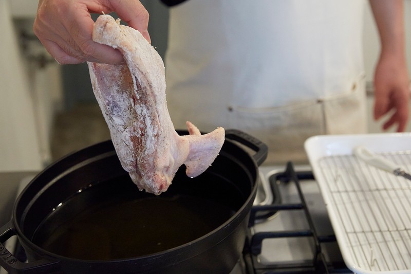 野本やすゆき レシピ 鶏唐揚げ 半身揚げ 鳥房