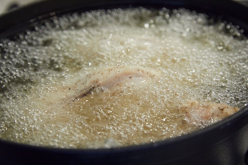 野本やすゆき レシピ 鶏唐揚げ 半身揚げ 鳥房