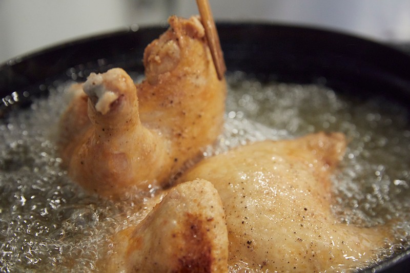 野本やすゆき レシピ 鶏唐揚げ 半身揚げ 鳥房