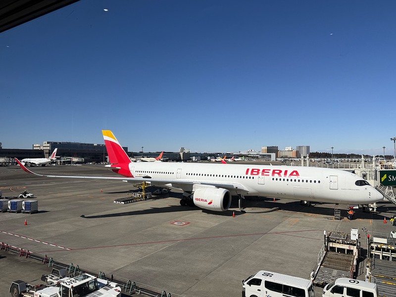 全長約66mのエアバスA350-900。