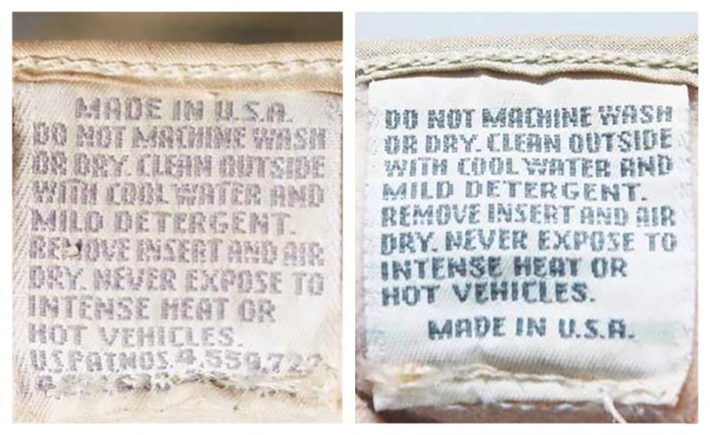 1985年は2種類のラベルが存在します。MADE IN USAの表記が上にあるパターンと下にあるパターンです。