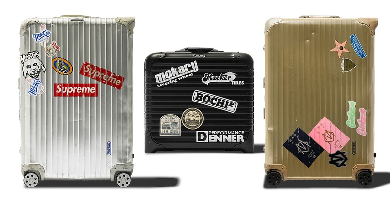「Topas Compact Black」(製造年:2013年)12万1000円/リモワ(リモワ クライアントサービス) 「Topas Check-in L Silver」(製造年:2006年)14万3000円
