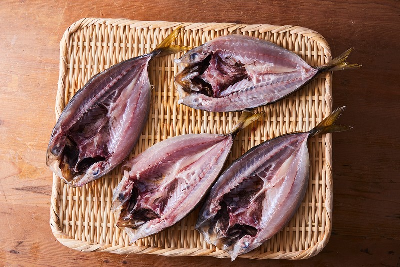 野本やすゆき レシピ 鯵の干物 アジ