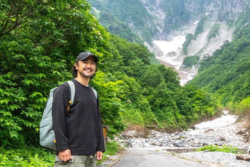 田村幸士さん 「谷川岳ヨッホ by 星野リゾート」が運営する“一ノ倉沢レンタサイクル”
