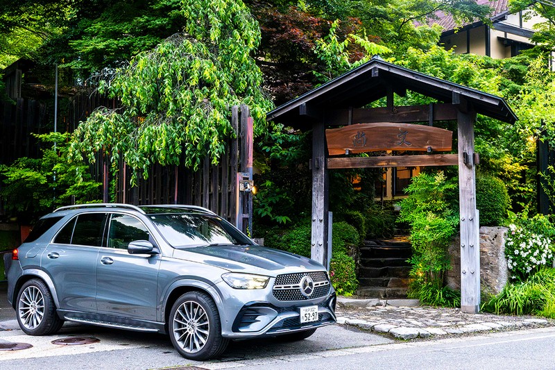 「蛍雪の宿 尚文」 メルセデス・ベンツ「GLE 450 d 4MATIC Sports」