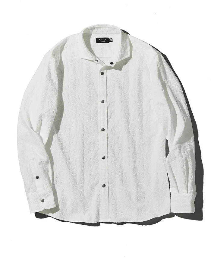 シャツ3万3000円／エポカ ウォモ（買えるLEON）