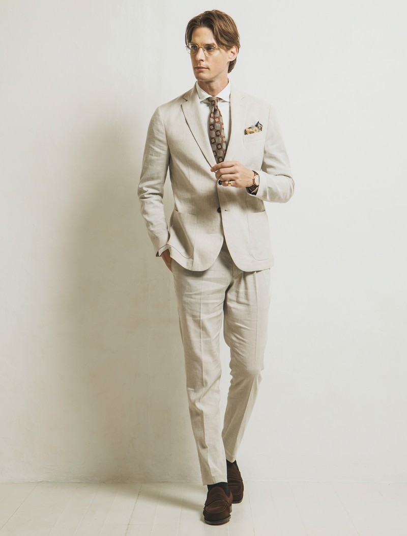 オンオフ、リネンジャケット、着回し、着こなし、コーデ