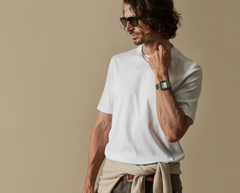 Tシャツ、白Tシャツ、着こなし、コーデ