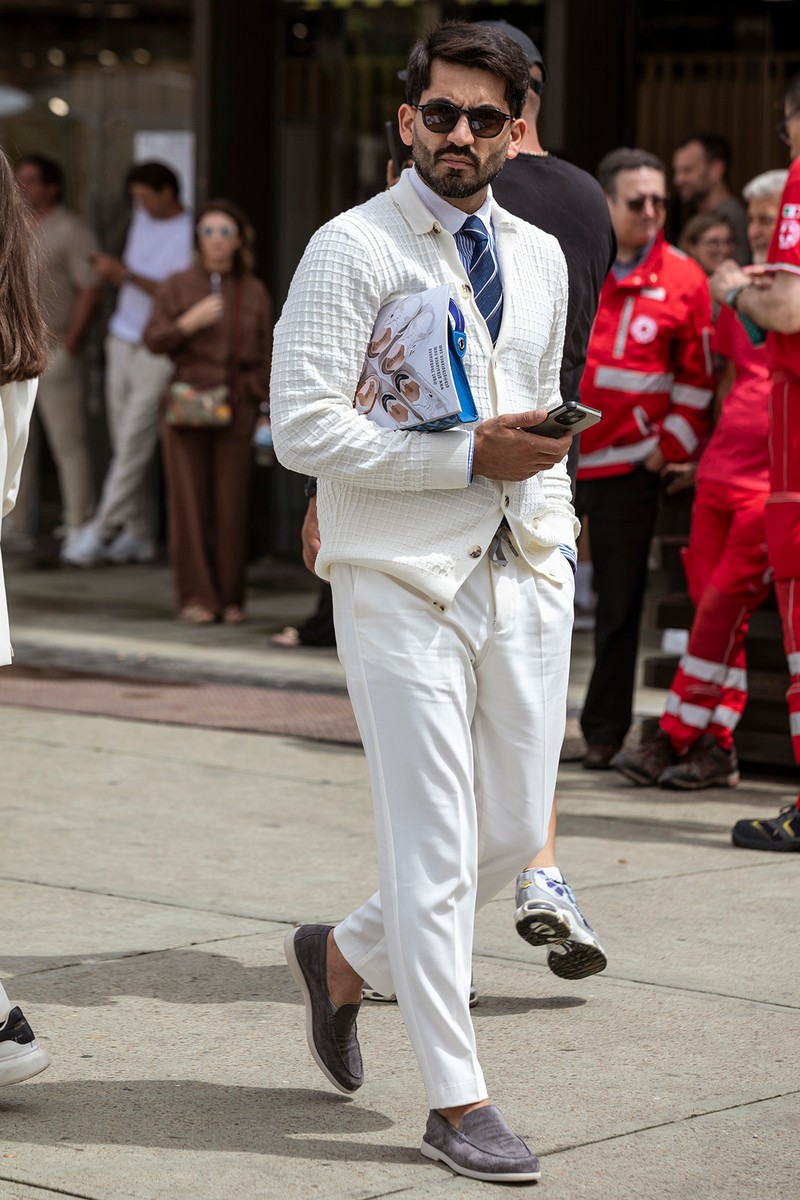 イタリア 海外 メンズファッション スナップ 春 コーディネート ちょいワルオヤジ LEON イケおじ