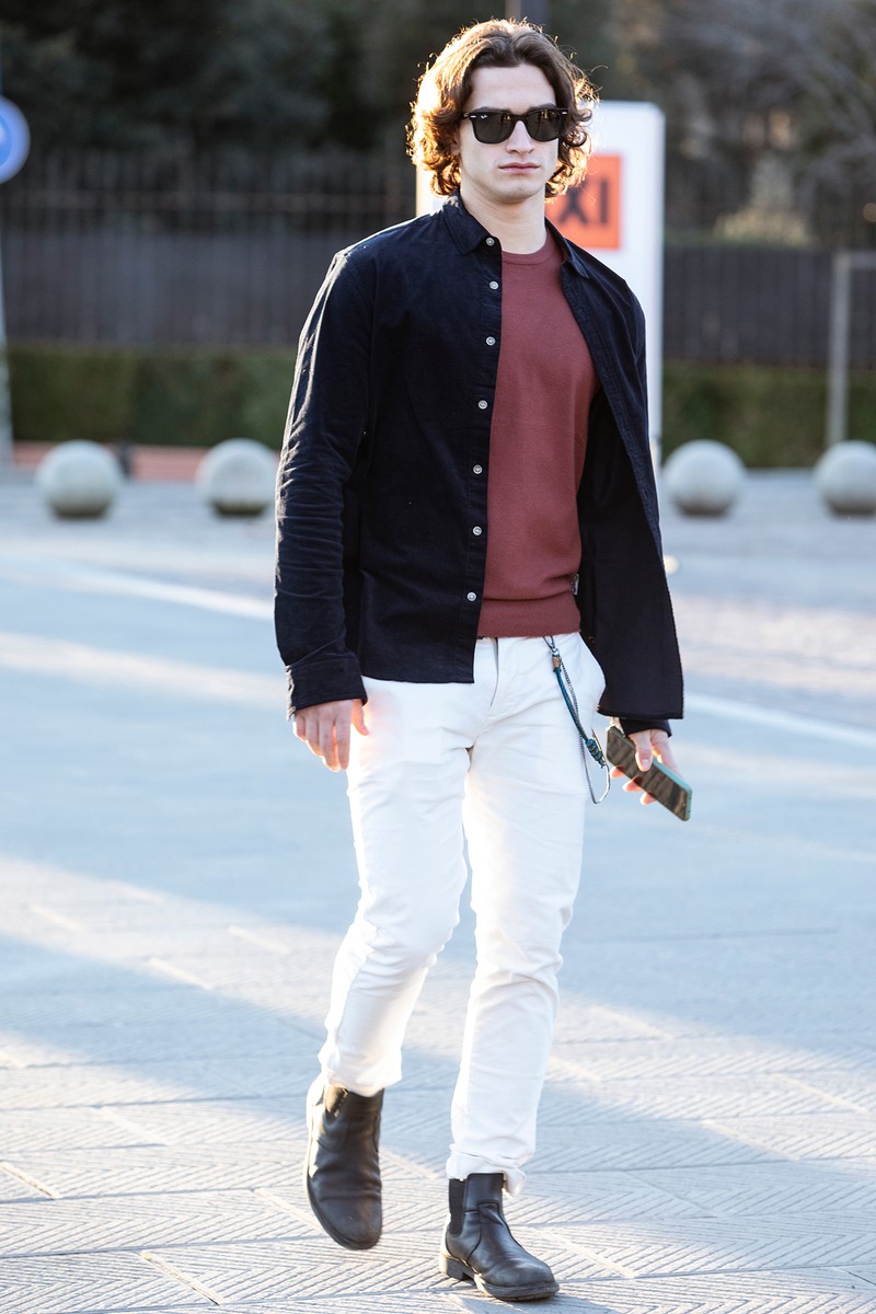 イタリア 海外 メンズファッション スナップ 春 コーディネート ちょいワルオヤジ LEON イケおじ