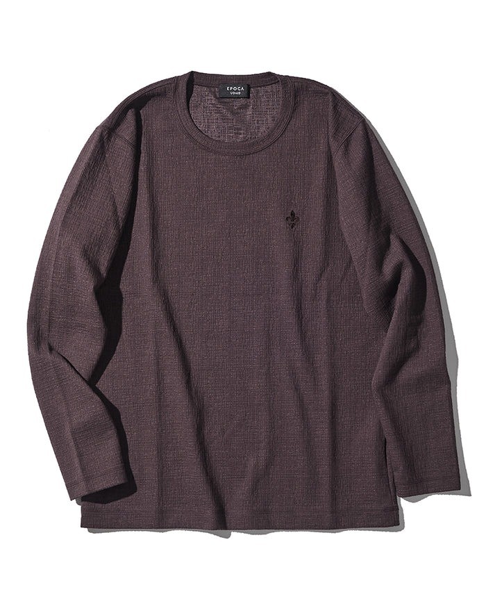 カットソー¥22,000／エポカ ウォモ（買えるLEON）