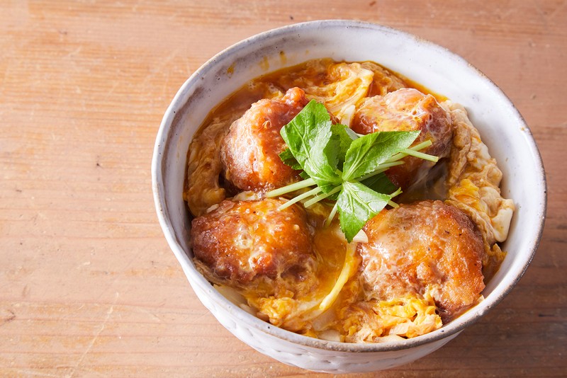 野本やすゆき　レシピ　親子丼　からあげ親子丼