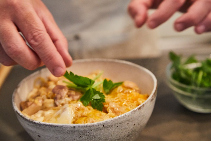 野本やすゆき　レシピ　親子丼　からあげ親子丼