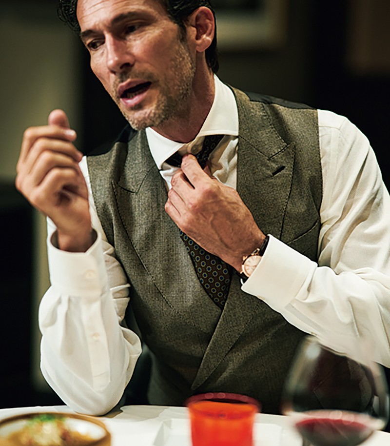 【スーツでディナー6】クローズドな個室ディナーなら、スリーピースを久しぶりに！ その理由とは？