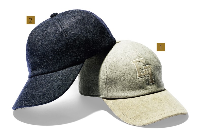 帽子【1】6万500円/イレブンティ(三喜商事) 【2】1万9800円/バウルズ