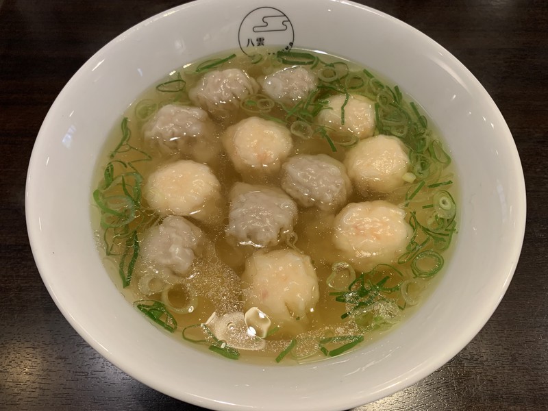 ワンタン 八雲 山本益博 ミシュラン