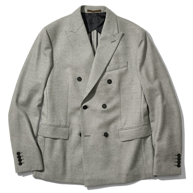 ジャケット、ダブルジャケット、着こなし、コーデ