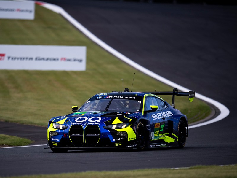 MotoGPの伝説のワールドチャンピオン、ヴァレンティーノ・ロッシ選手がドライブするのは、BMW M4 LMGT3。
