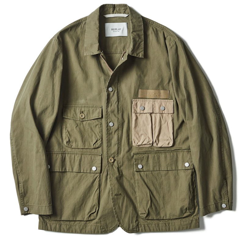 リプレイ、デニム、Gジャン、着こなし、コーデ