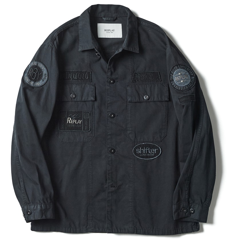 リプレイ、デニム、Gジャン、着こなし、コーデ