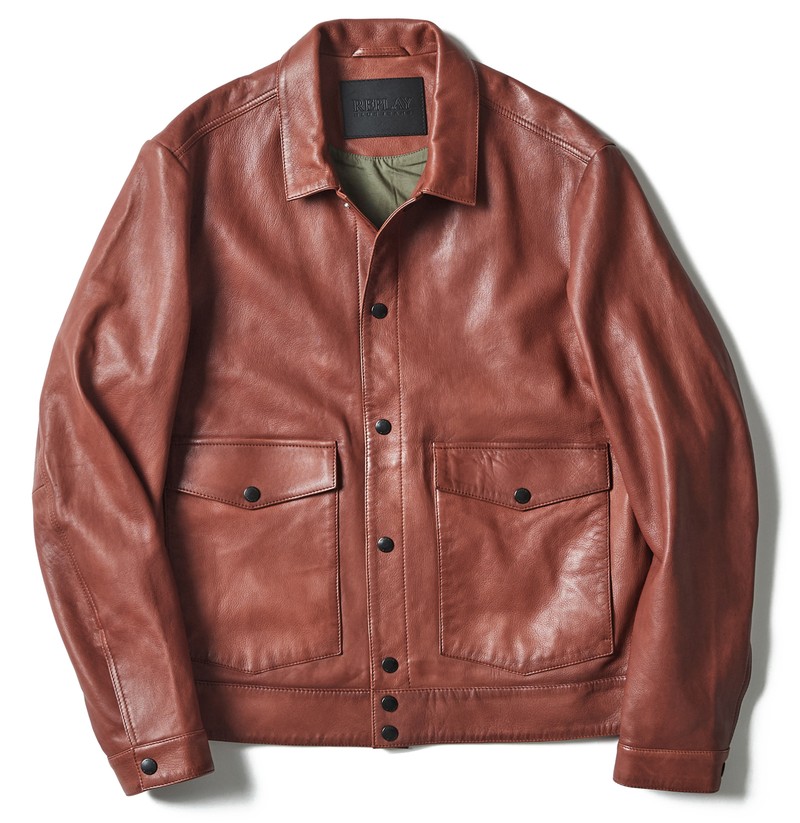 リプレイ、デニム、Gジャン、着こなし、コーデ