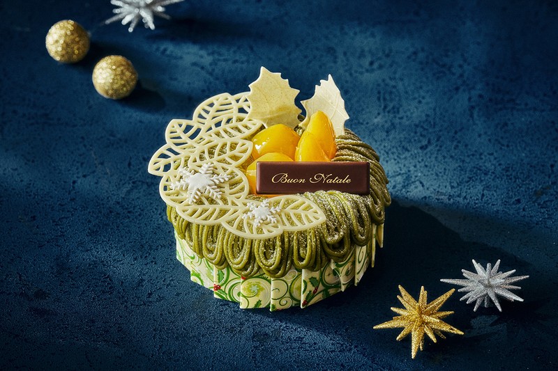 「マッチャ モンテビアンコ」8000円(直径12㎝)※限定60台