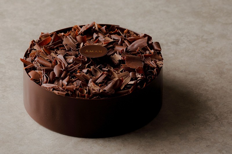 アマン東京  「ノエル ノワール」1万4580円(直径約15cm) ※完全事前予約制。受け取り日の5日前までに要予約。