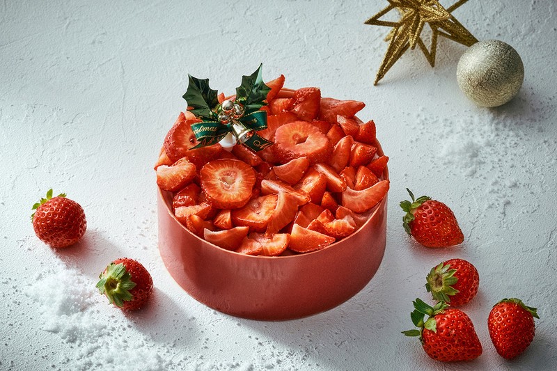 アンダーズ 東京 「プレミアム ストロベリーショートケーキ」 8000円(直径12㎝×高さ7cm)