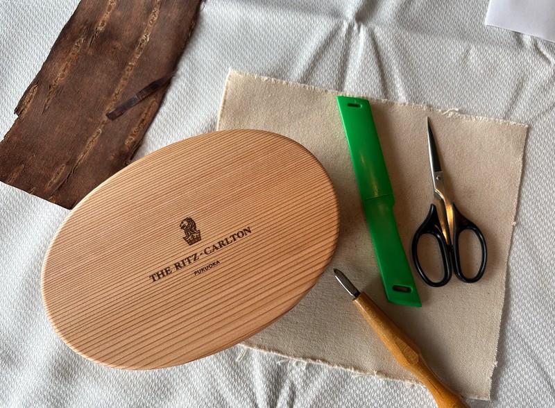 ザ・リッツ・カールトン福岡 「博多曲物ワークショップ&特製弁当」