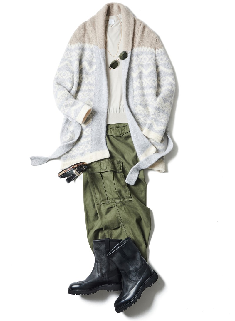 ジョンロブ、ブーツ、ブーツイン、着こなし、コーデ