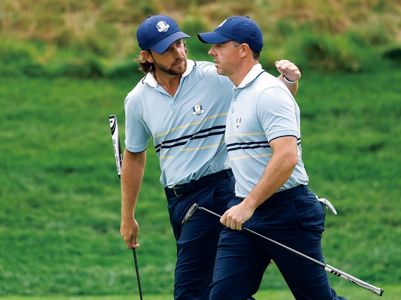 ロロ・ピアーナ ライダーカップ 2025 ローリー・マキロイ トミー・フリートウッド