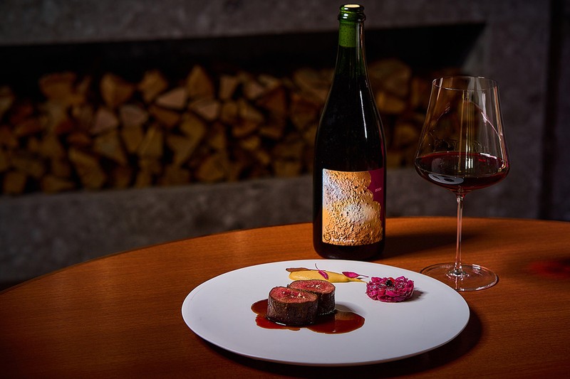 d'ici（ディシ）　 「蝦夷鹿もも肉のロティ」