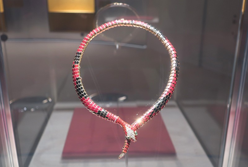 「ブルガリ カレイドス 色彩・文化・技巧」 LEON ブルガリ 国立新美術館