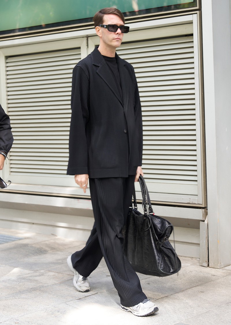 イタリア メンズファッション スナップ コーディネート イケオジ ちょい悪(ワル)おやじ LEON