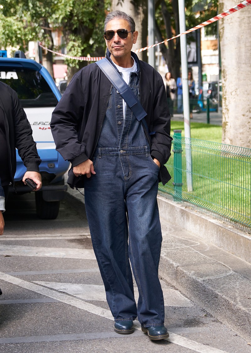 イタリア メンズファッション スナップ コーディネート イケオジ ちょい悪(ワル)おやじ LEON