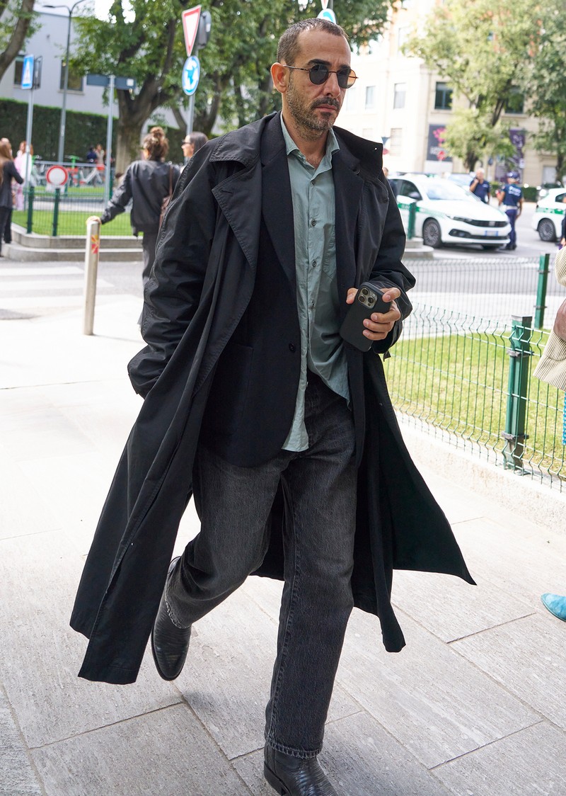 イタリア メンズファッション スナップ コーディネート イケオジ ちょい悪(ワル)おやじ LEON