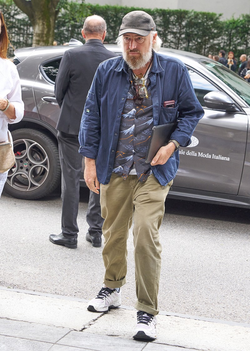 イタリア メンズファッション スナップ コーディネート イケオジ ちょい悪（ワル）おやじ LEON 