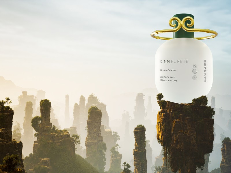 「シンピュルテ×悟空のきもち マインドフル フレグランス ノンアルコール ドリームキャッチャー」100ml 4280円/シンピュルテ