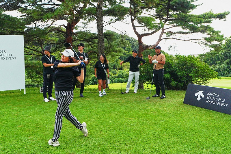 デサントゴルフ ザンダー・シャウフェレ