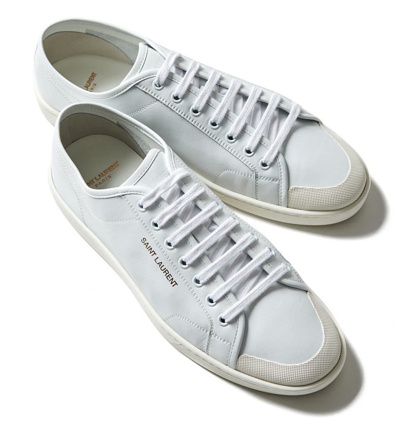 スニーカー、白スニーカー、メゾンブランド、モテる