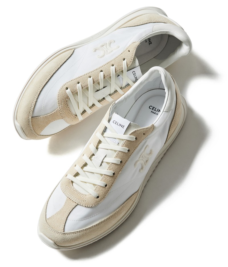 スニーカー、白スニーカー、メゾンブランド、モテる