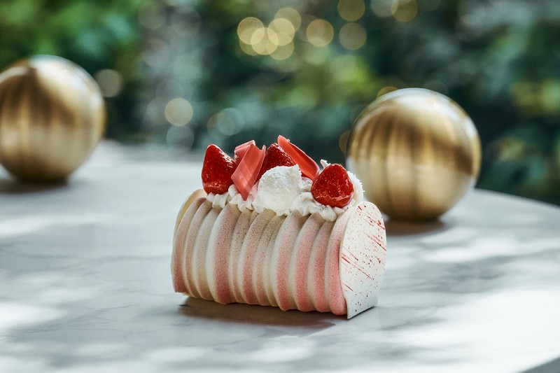 「ロージー スノー ログ」8000円(高さ11.5×横10×縦13cm)