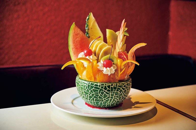 喫茶 チェリー　プリンアラモード　人目を気にせず思うがままに味のマリアージュを楽しんで