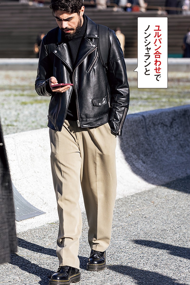 イタリア 海外 メンズファッション スナップ AW 秋冬 コーディネート ちょいワルオヤジ LEON イケオジ