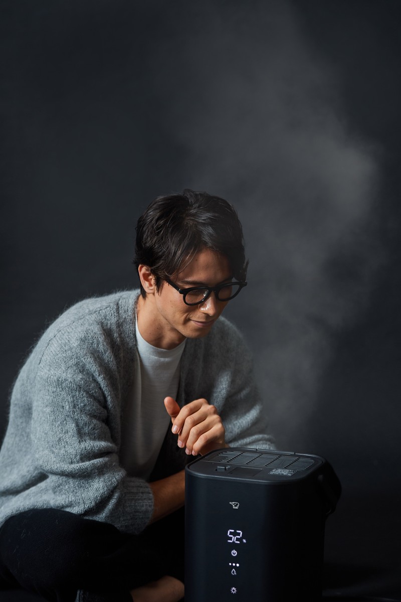 「STAN.」加湿器。3万3000円/象印マホービン