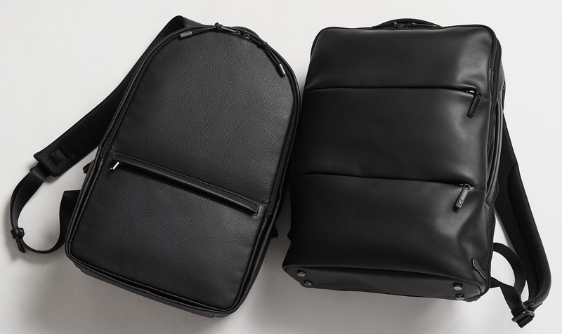 バッグ、バックパック、リュック、黒、コーデ