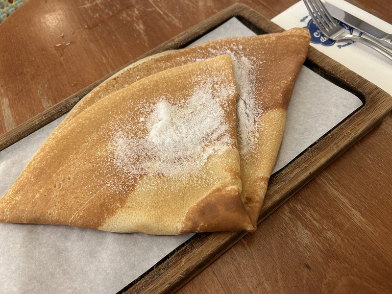  「La Crème de Paris」のクレープ。